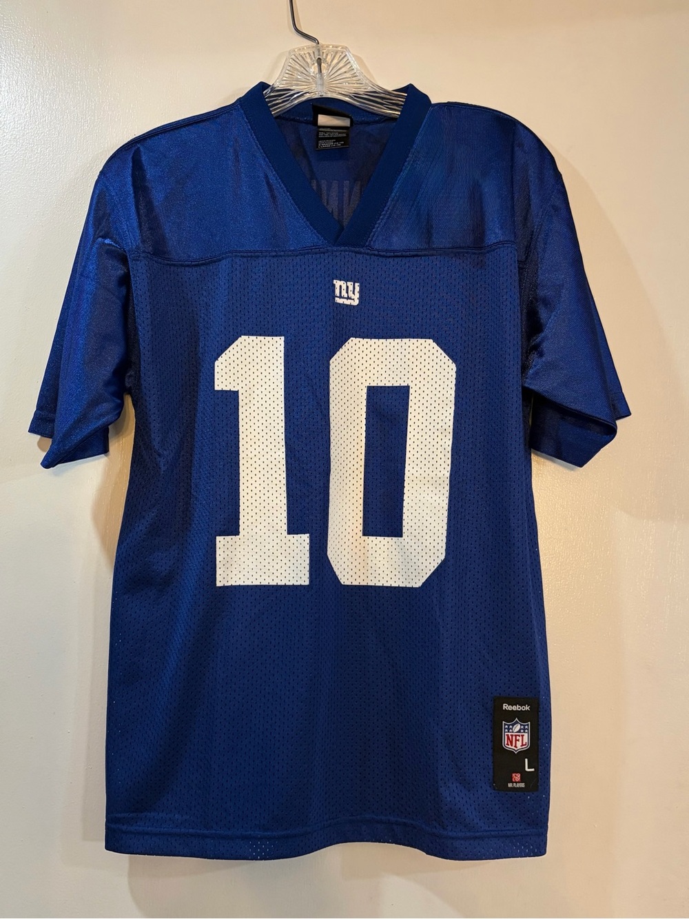 Reebok New York Giants Eli Manning Jersey Youth Sz Large